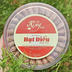 hạt điều rang muối bình phước loại 1 500 gram thekingnuts.com