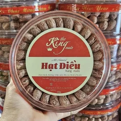 hạt điều rang muối bình phước loại 1 500 gram thekingnuts.com